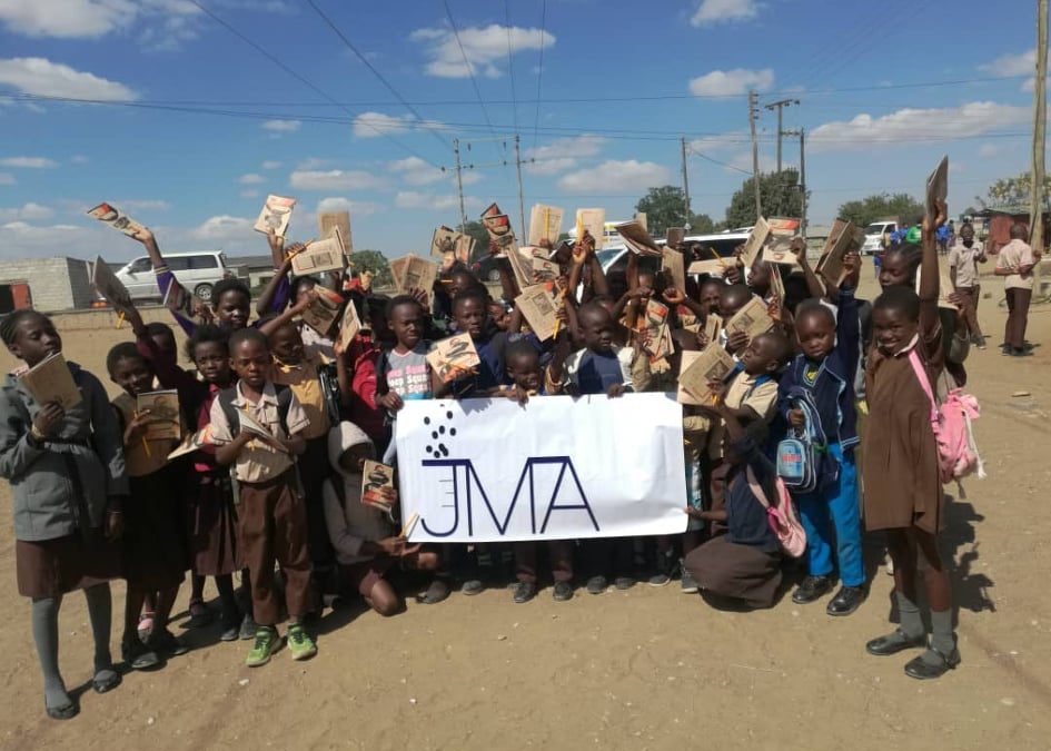 JMA Financially Sponsors Educational Materials for Students in Lusaka, Zambia